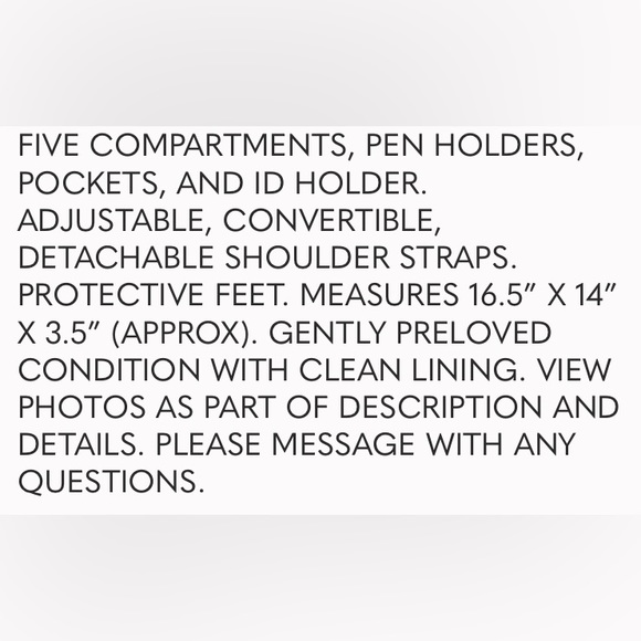 💘🖤💘 TARGUS BLACK CANVAS  LAPTOP BACKPACK CARRY-ON CASE BAG - Picture 7 of 7